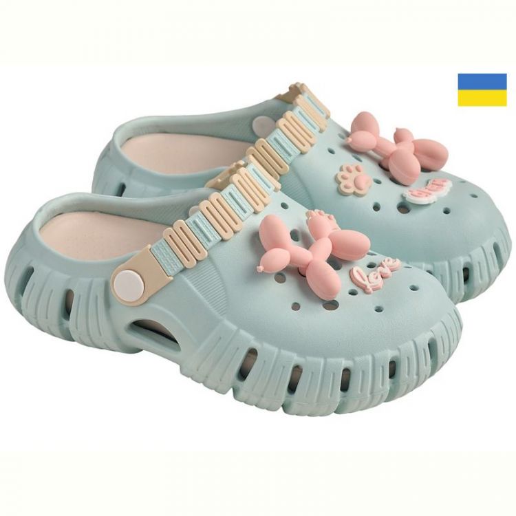 Купить Кроксы Gipanis DS77 бірюзовий на obuv-plus.com.ua