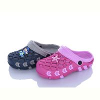Купить Кроксы Super Gear 02A-6301 fuchsia-grey mix на obuv-plus.com.ua