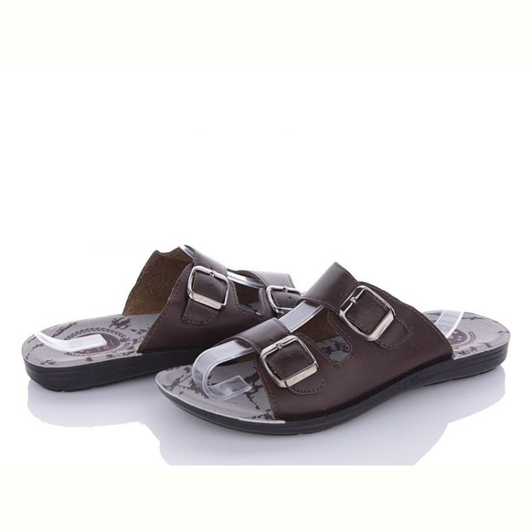 Купить Шлепанцы Oskar Ш5509E brown на obuv-plus.com.ua
