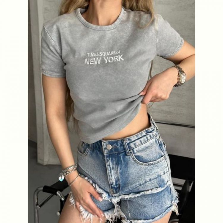 Купить Футболка New Season F018 l.grey на obuv-plus.com.ua