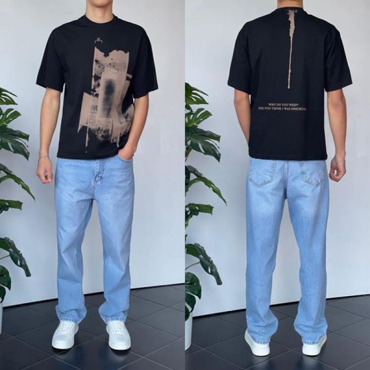 Купить Футболка i8denim 2187 black на obuv-plus.com.ua