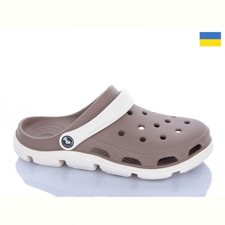 Купить Кроксы Jose Amorales Крокси Ж222 бежевий на obuv-plus.com.ua