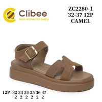 Купить Босоножки Clibee Ber-ZC2280-1 Camel на obuv-plus.com.ua