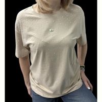 Купить Футболка Elena&Vika 26108 l.beige на obuv-plus.com.ua