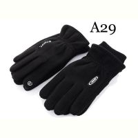 Купить Перчатки Descarrilado A29M black на obuv-plus.com.ua