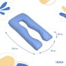 Купить Подушка П-подобная IDEIA 140х75х20 см U-shape для беременных, реабилитации и повседневного комфорта на obuv-plus.com.ua