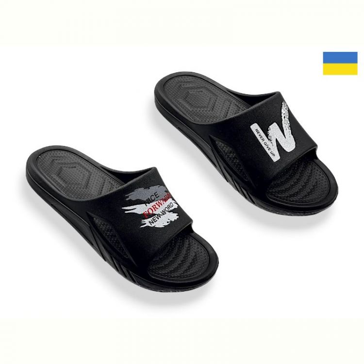 Купить Шлепанцы Olimp P408 чорний на obuv-plus.com.ua