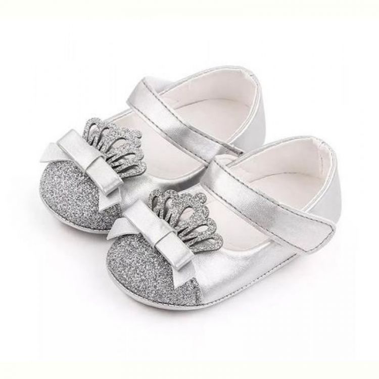 Купить Пинетки Comfort-baby 2553 срібний (11-13) на obuv-plus.com.ua
