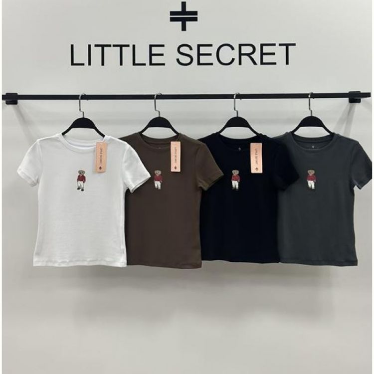 Купить Футболка Little Secret 500079 green на obuv-plus.com.ua