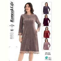 Купить Халат Romeo life 3857 purple на obuv-plus.com.ua