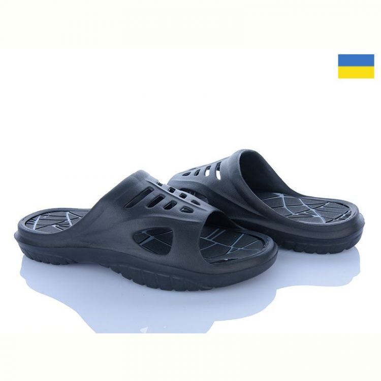 Купить Шлепанцы Golden Lion 210 чорний на obuv-plus.com.ua