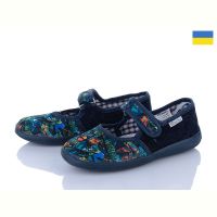 Купить Тапочки Vitaliya V1-26 football синій на obuv-plus.com.ua