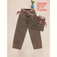 Купить Джинсы Immei B82185 brown на obuv-plus.com.ua