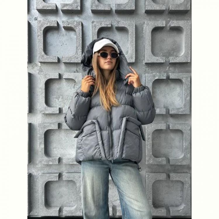 Купить Пуховик Trend 2520 grey на obuv-plus.com.ua