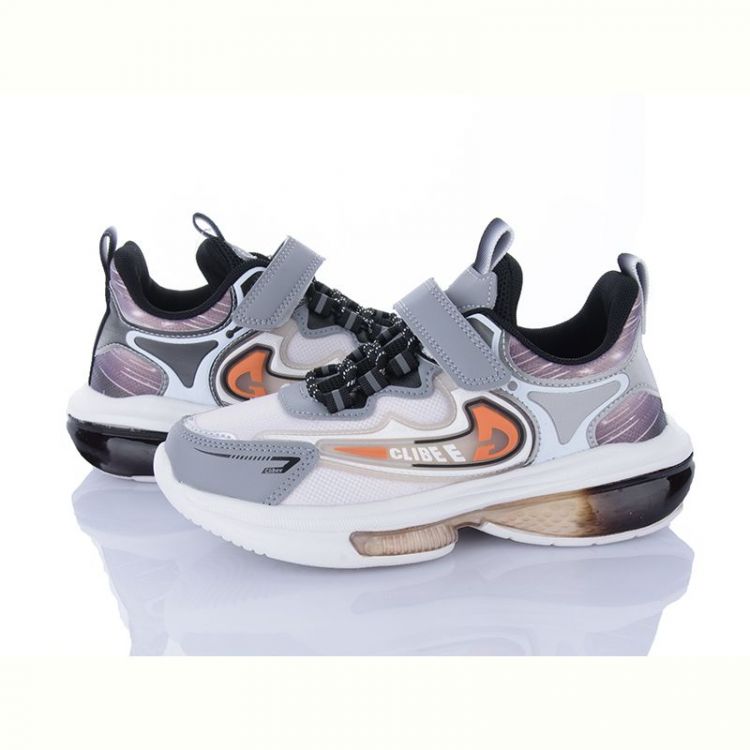 Купить Кроссовки Clibee LC994 grey-orange на obuv-plus.com.ua