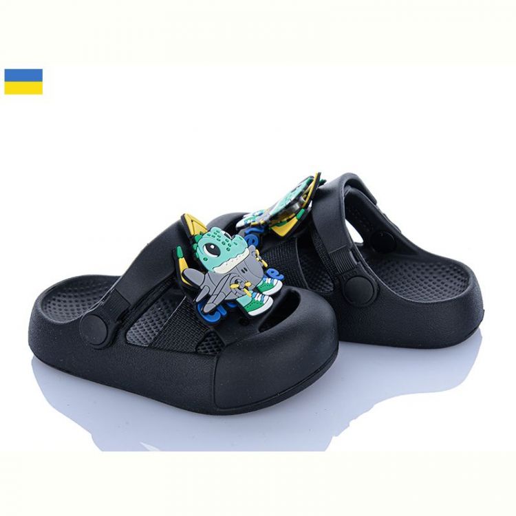 Купить Кроксы Dago 336 чорний на obuv-plus.com.ua