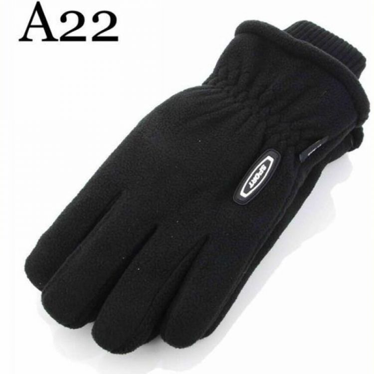 Купить Перчатки Descarrilado A22-4M black на obuv-plus.com.ua