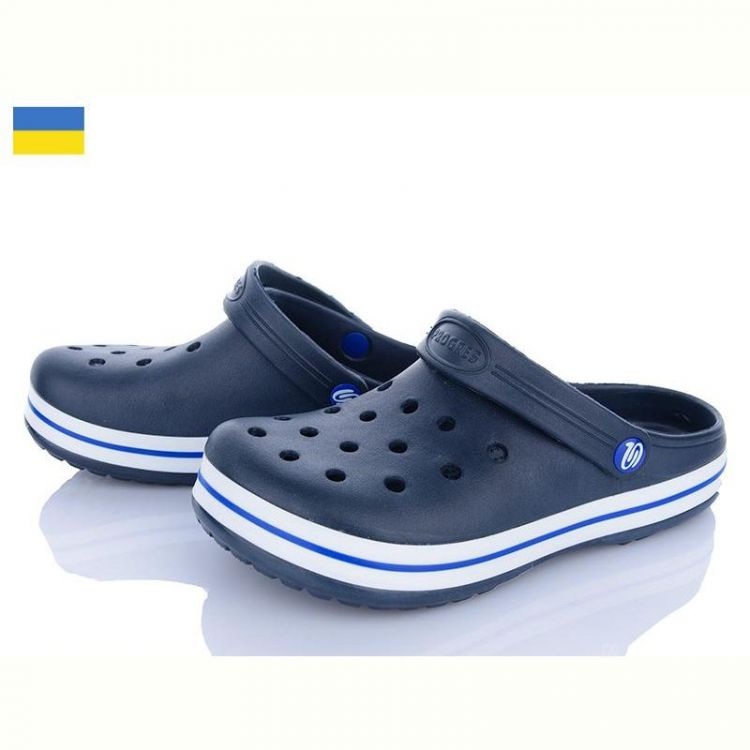 Купить Кроксы Golden Lion 324 синій на obuv-plus.com.ua