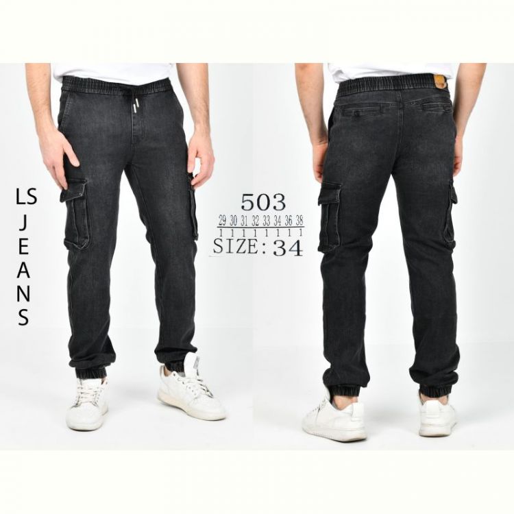 Купить Джинсы God Baron 503 black на obuv-plus.com.ua