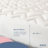 Купить Наматрасник NORDIC COMFORT 80х190х35 см IDEIA пл 150 гр/м2 натяжной с бортом по периметру защитный на obuv-plus.com.ua