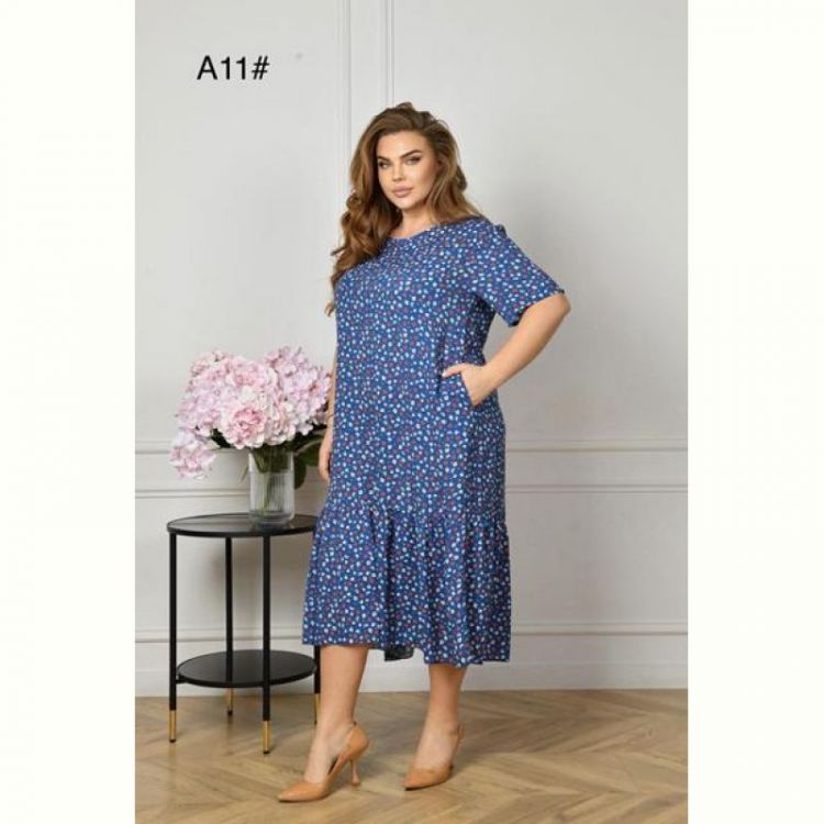 Купить Платье Romeo life A11 blue на obuv-plus.com.ua