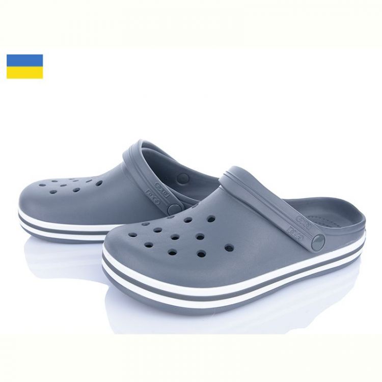 Купить Кроксы Golden Lion 520 сірий на obuv-plus.com.ua