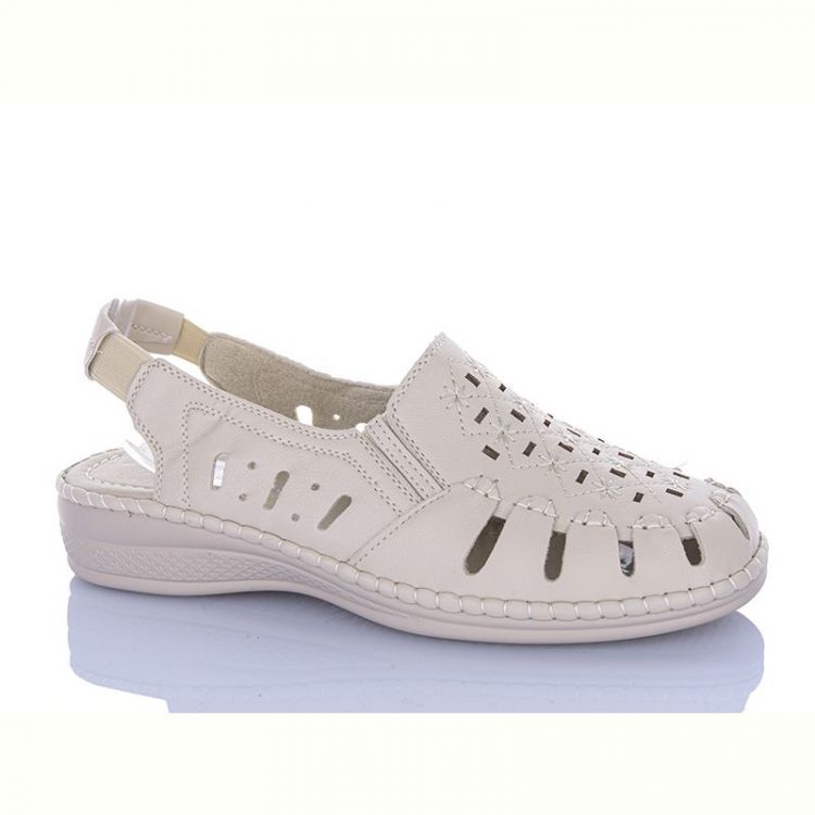 Купить Босоножки Leguzaza 502-3 beige батал на obuv-plus.com.ua