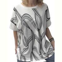 Купить Футболка Elena&Vika 26010 white на obuv-plus.com.ua