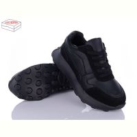 Купить Кроссовки Ailaifa 2399-1 all black піна на obuv-plus.com.ua