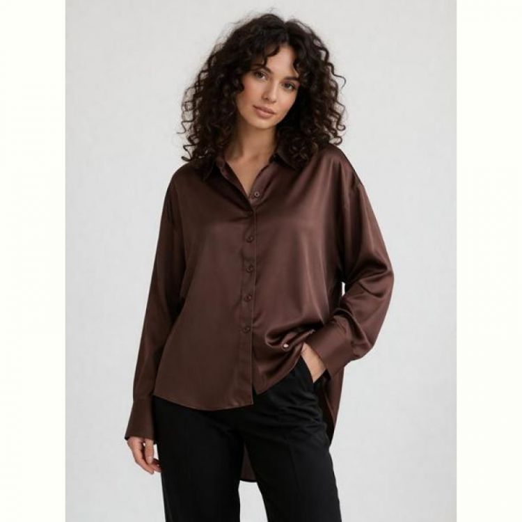 Купить Рубашка Arina 8079 brown на obuv-plus.com.ua