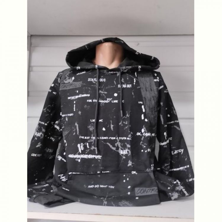 Купить Худи Panda 1476 black на obuv-plus.com.ua