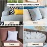 Купить Подушка NORDIC CLASSIC 45х45 см IDEIA антиаллергенное волокно белая на obuv-plus.com.ua