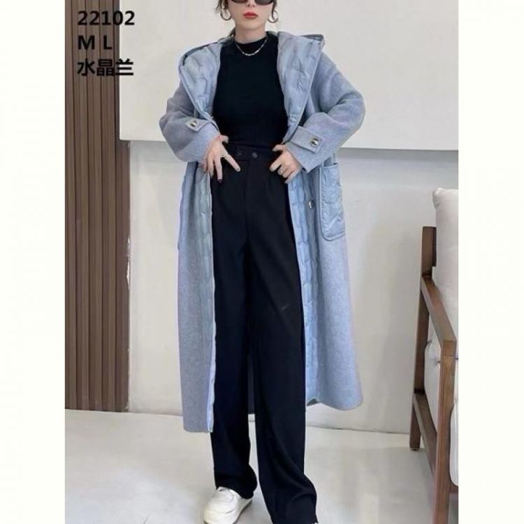Купить Пальто DIVO 22102 l.blue на obuv-plus.com.ua