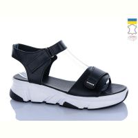 Купить Босоножки Sali 701-27 чорний к біл-п. на obuv-plus.com.ua