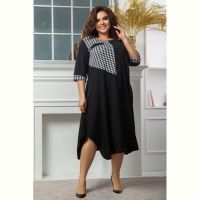 Купить Платье Seven Zikina 900 black-white на obuv-plus.com.ua