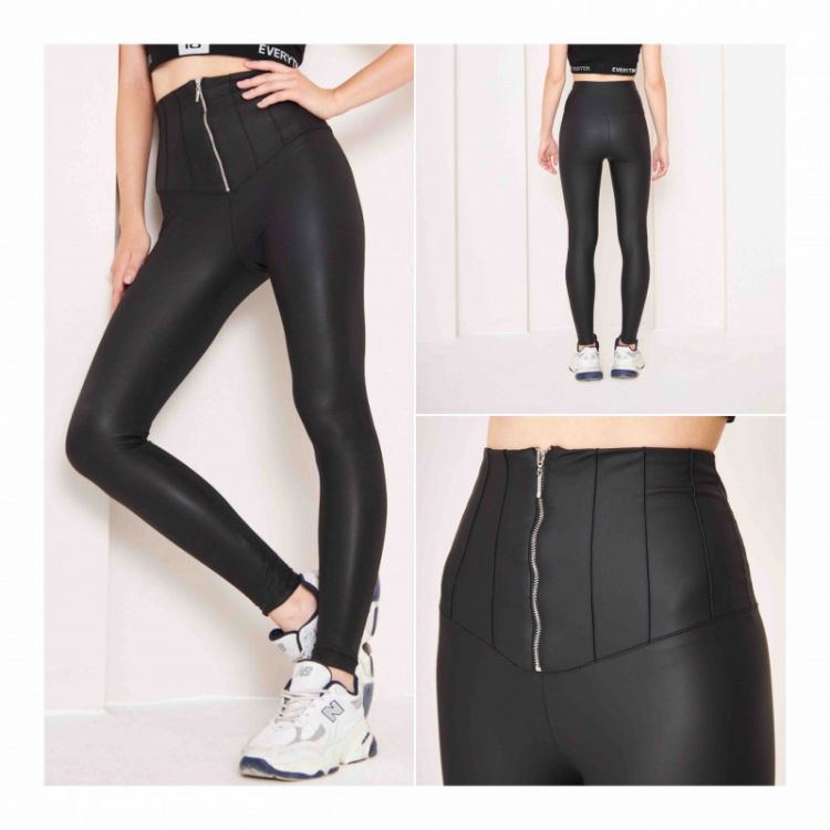 Купить Лосины i8denim Women 2355-24 black на obuv-plus.com.ua