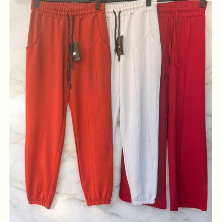Купить Штаны спорт Phi Hung P72 white на obuv-plus.com.ua