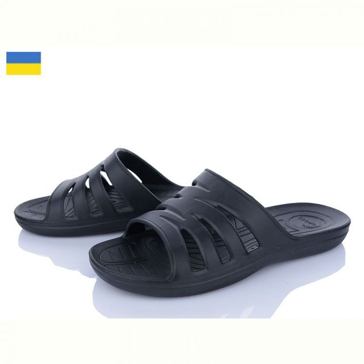 Купить Шлепанцы Cross Cross SV013 чорний на obuv-plus.com.ua