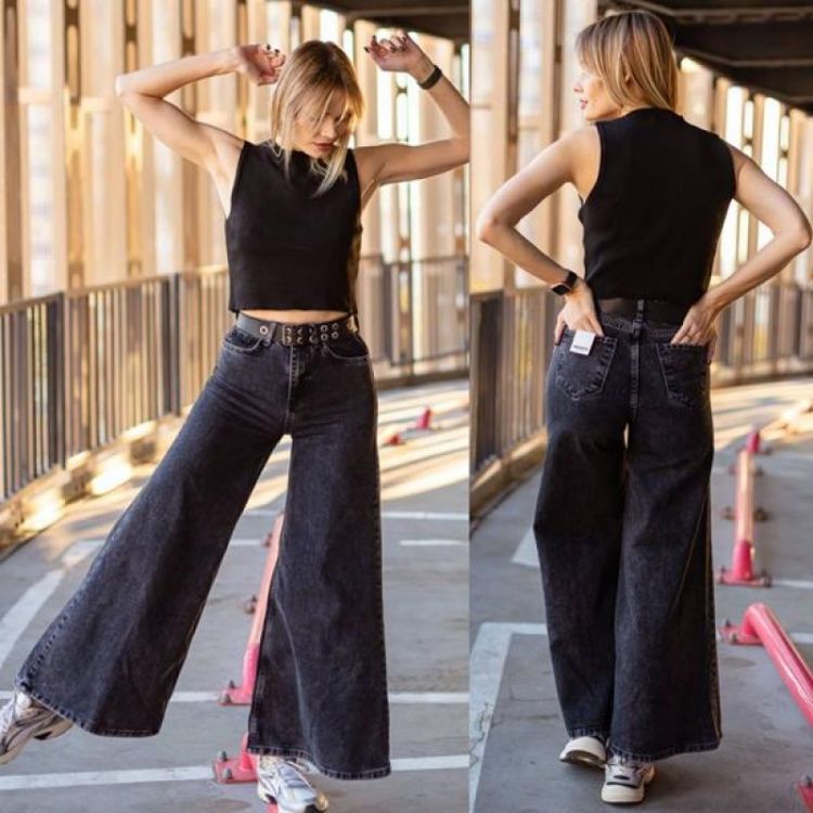 Купить Джинсы Maxim Jeans 2622 black на obuv-plus.com.ua