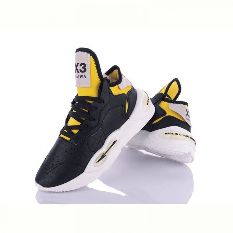 Купить Кроссовки Violeta 177-18 black-yellow на obuv-plus.com.ua
