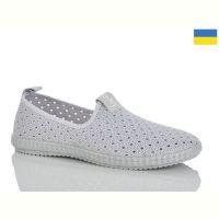 Купить Слипоны Demur 6526 сірий на obuv-plus.com.ua