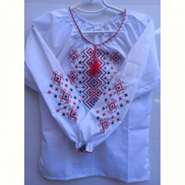 Купить Вышиванка Кузя 033 white на obuv-plus.com.ua