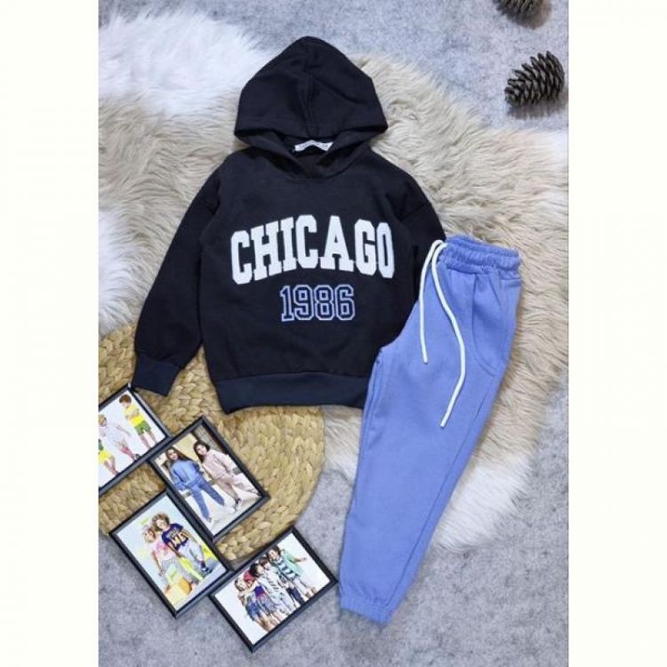 Купить Костюм спорт Fili kids FK1336 black на obuv-plus.com.ua