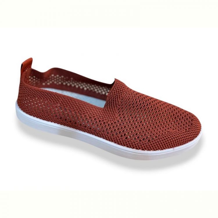 Купить Слипоны Floare F09-025 кірпічний на obuv-plus.com.ua