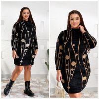 Купить Платье Lola LL391 black-grey на obuv-plus.com.ua