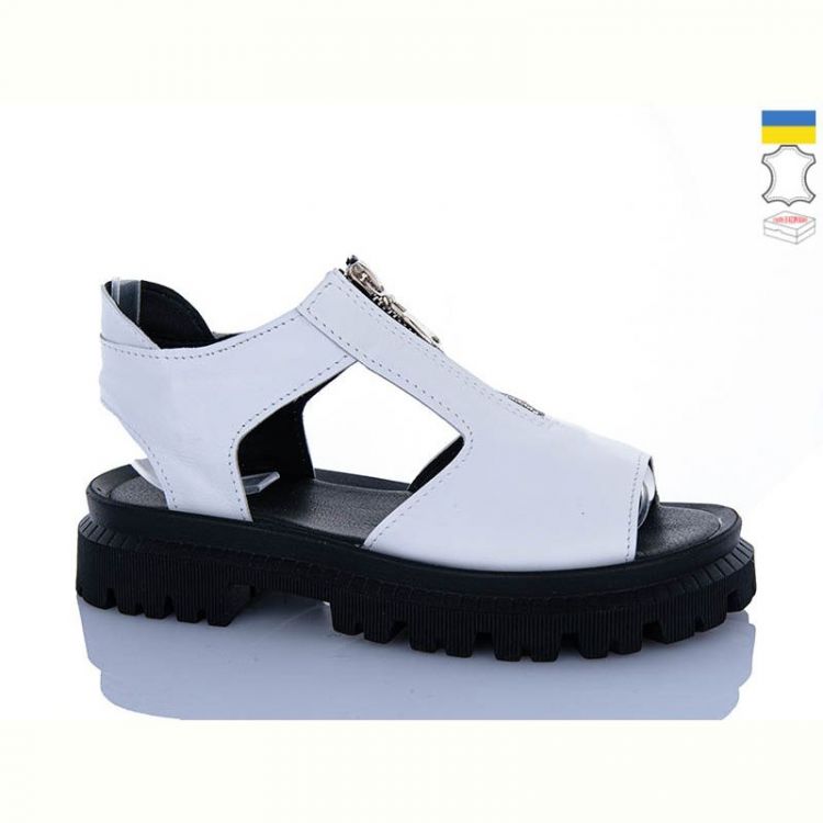 Купить Босоножки Garti 0131 білий шкіра на obuv-plus.com.ua