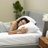 Купить Подушка для сна 50х70 см NORDIC COMFORT+ IDEIA антиаллергенная холлофайбер чехол с молнией белая на obuv-plus.com.ua