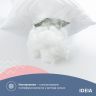 Купить Подушка для сна 50х70 см NORDIC COMFORT+ IDEIA антиаллергенная холлофайбер чехол с молнией белая на obuv-plus.com.ua