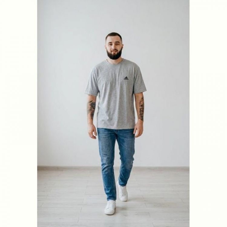 Купить Футболка Sport style 01-1 grey на obuv-plus.com.ua