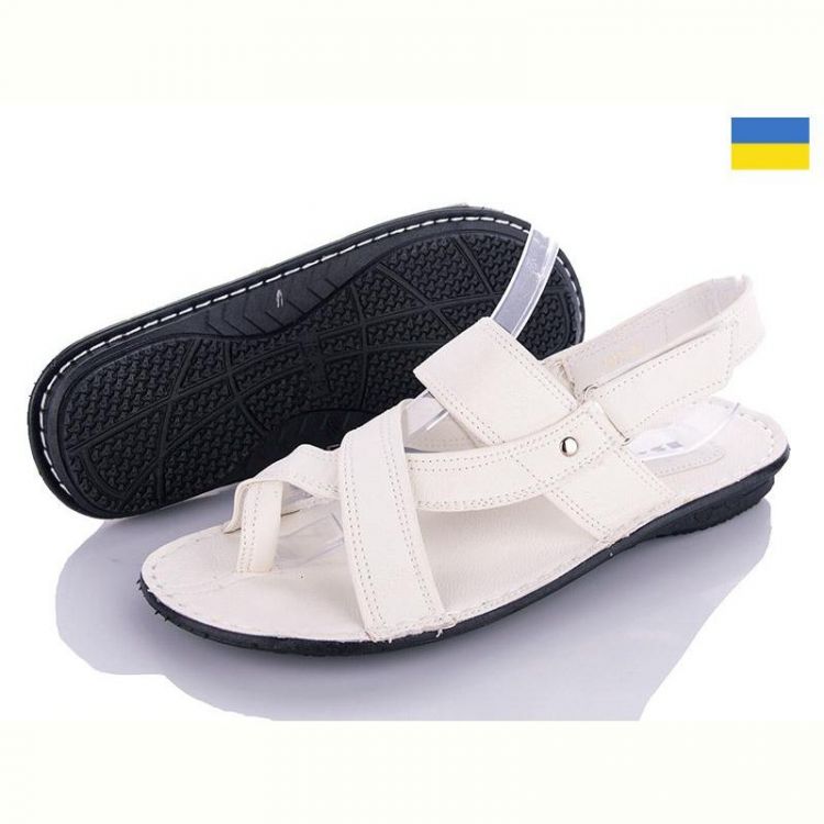 Купить Сандалии Lvovbaza Bromen B&R 011 белый на obuv-plus.com.ua